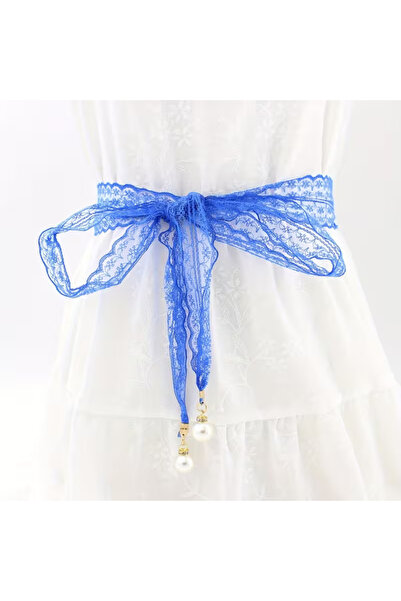 Fiyonks Atölye Lace Belt, Dress Belt, Women's Belt, Children's Belt, Handmade Belt