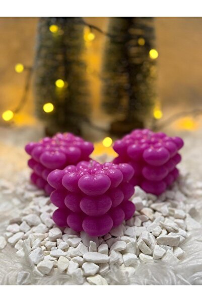 Bubble Mum 2'li Pembe Dekoratif Bubble Mum