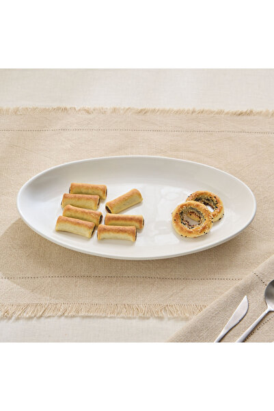 Home Box Alba Oval Platter - 38x20x4 cm