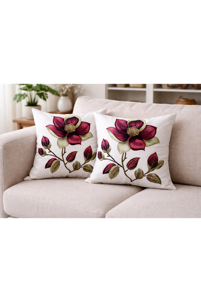 ÖZDAĞ HOME CONCEPT 3D Digital Printing Decorative Throw Pillow Cover 43X43 cm – Single-Sided Printing, Vibrant Colors