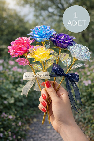 Miu 1 Adet Sonsuzluk Gülü Sevgililer Günü - Anneler Günü Hediyesi- Solmayan G...