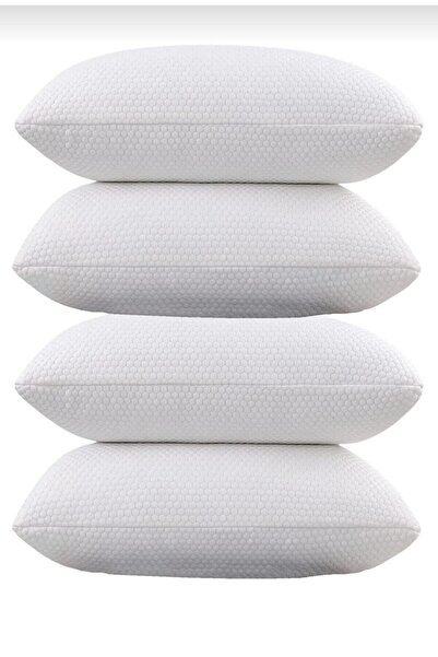 moontime alaçatı 4'lü Ortopedik Visko Yastık Seti, Boyun Destek ve Rahatlık