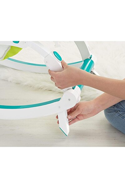 Mini Baby كرسي هزاز محمول من فيشر، مناسب للأطفال حديثي الولادة وحتى سن المشي،...