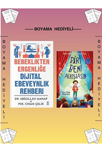 Timaş Yayınları Boyamalı - Bebeklikten Ergenliğe Dijital Ebeveynlik Rehberi -...