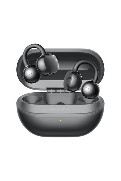 SoundPEATS POP Clip Open-Ear ENC OWS Bluetooth 5.4 Kablosuz Kulaklık Siyah