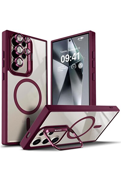 Kipgsm Samsung Galaxy S23 Ultra Kılıf Magsafe Destekli Kamera Lens Koruyucu H...