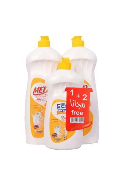 MED Lemon Dishwashing Liquid from – 2 × 700 ml + 1 × 400 ml Free