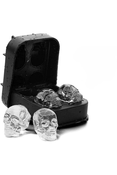 Epilons Formă de gheață din silicon în formă de craniu