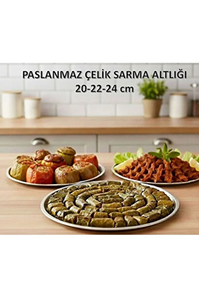 Rotanev Stainless Steel Metal Stuffing - Stuffing Base 20-22-24 Cm, Practical Stuffing Base, Set of 3