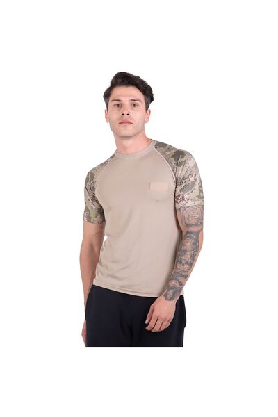THERMOFORM Microfiber Short Sleeve Undershirt P.Camouflage