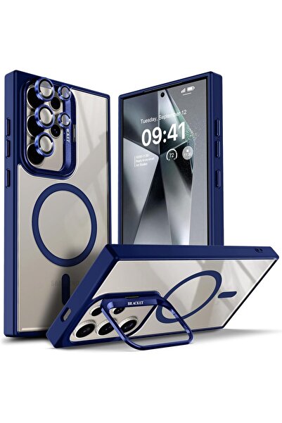 Kipgsm Samsung Galaxy S25 Ultra Kılıf Magsafe Destekli Kamera Lens Koruyucu H...