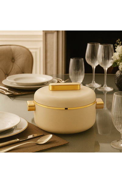 Home Box Elegance Double Wall Hot Pot Casserole - 2.5 L