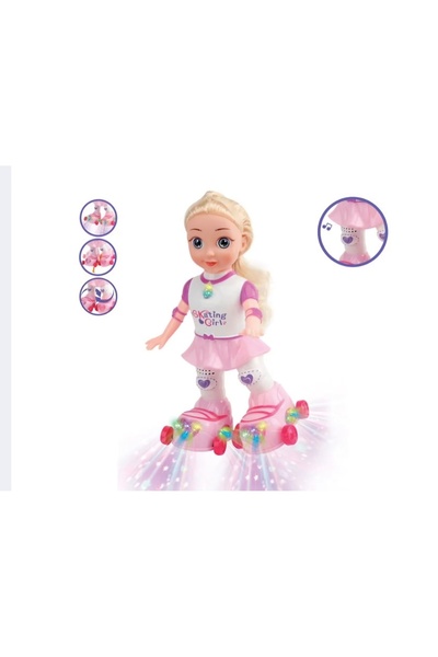 ITEM Papusa patine role cu sunete și lumini