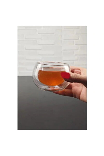 Epilons Double Walled Glass Jam Bowl 6 Pieces