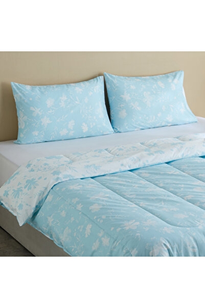 Home Box Ontario Dells 3-Piece Printed Microfibre King Comforter Set - 220x24...