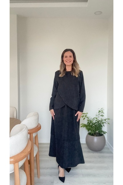 LUSS İthal süet elbise