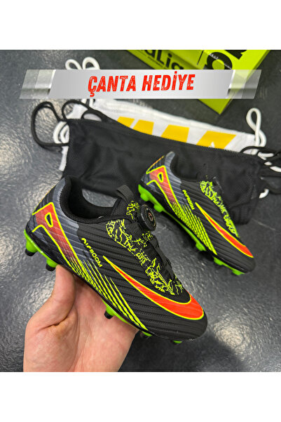 AİRBOOM Çocuk Kramponu Halısaha Ayakkabısı Mekanizma Ayarlı