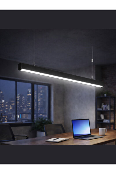 luxshome 120cm Ayarlanabilir yükseklilk 50w yüksek ışıklı ofis dükkan işyeri ...