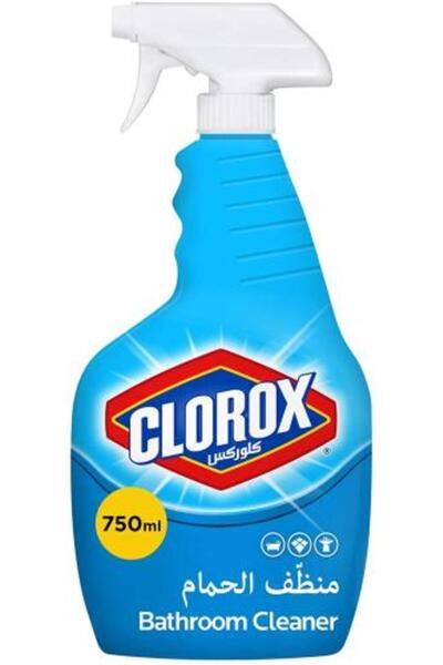 Clorox Bathroom Cleaner Spray Eliminates 99.9% of Germs from Clorox, 750 ml