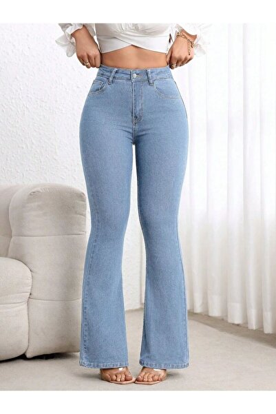 Linarose Women's Stretch Fabric Flared Pants