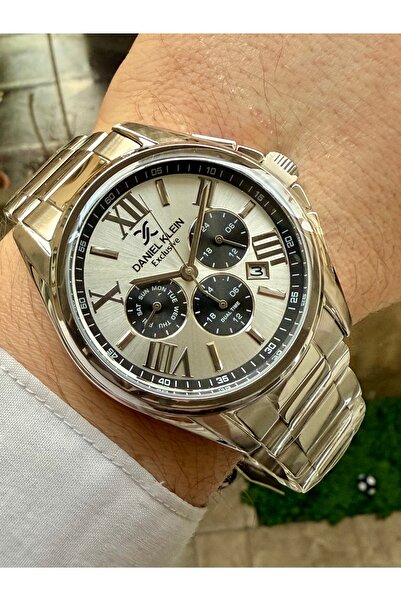 Daniel Klein Original Men's Wristwatch Waterproof Steel Strap