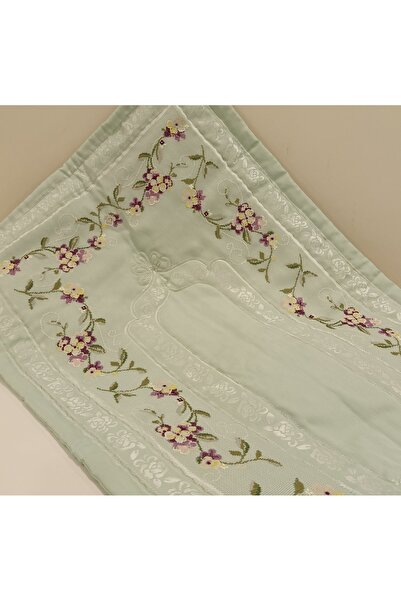 SEYİTHANALİ design & fabric Çeyizlik Kanaviçe İşlemeli Seccade Bohça Takımı, ...