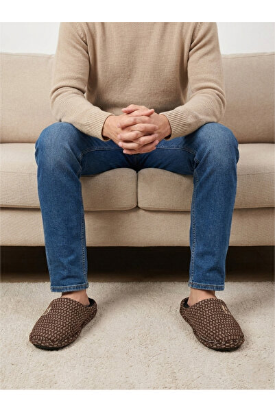 ALB TERLİK AYAKKABI SAN. TİC. LTD. ŞTİ. Men's House Slippers – Soft Soled, Winter and Non-Slip Model