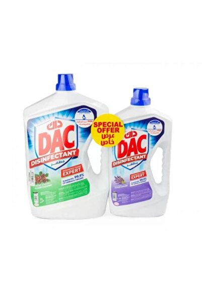 DAK منظف أرضيات (3 لترات صنوبر + 1.5 لتر لافندر) | عبوة اقتصادية