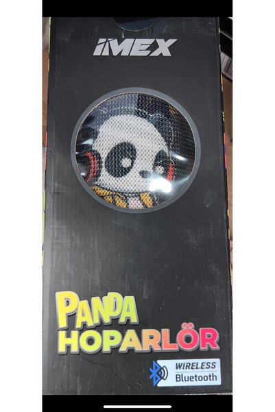 IMEX Panda Desenli Hoparlör