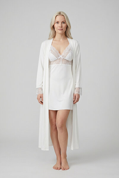 TOMMTONN Ekru Pudra Çeyizlik 6' Lı Set - 1512