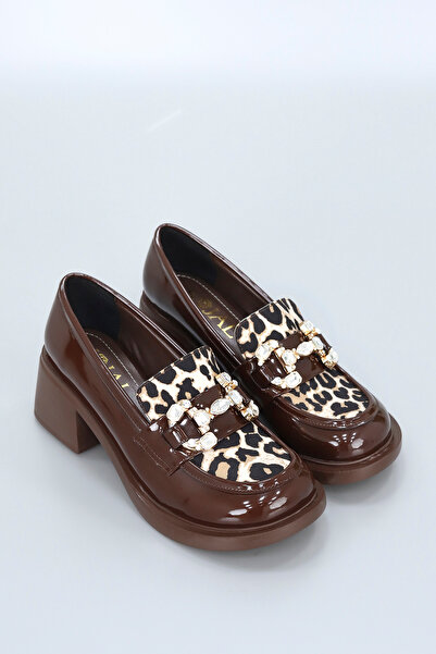 kajal ayakkabı Rc 550 Stone High Heel Loafer