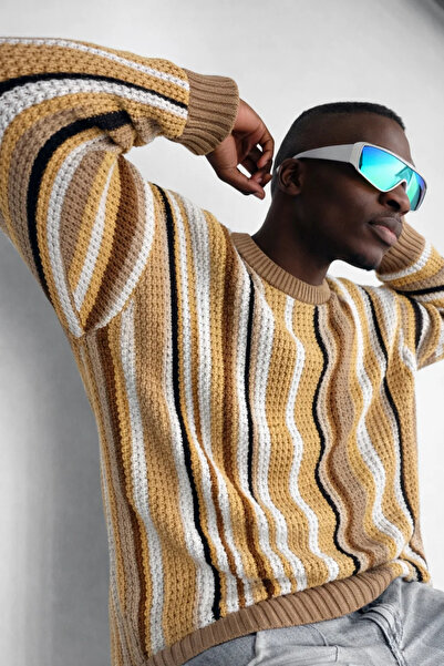 FıttingRoom Oversize Striped Knitwear