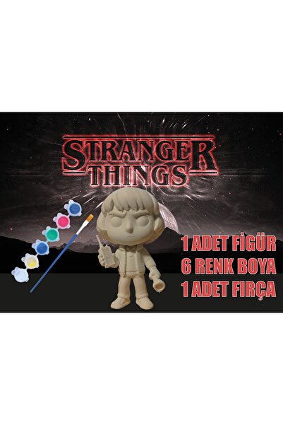 nihonwosekai Stranger Things Mike Figür Boyama Seti