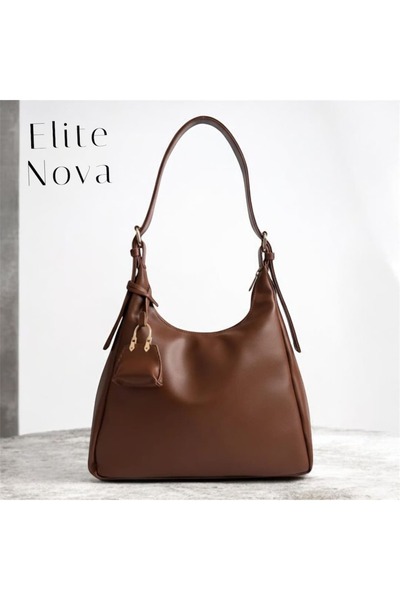 ELİTE NOVA SHOPPİNG Charmli Bag Plain Soft Patterned