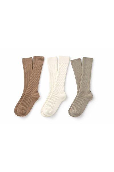 ues ДЕТСКИ ПАРИ ОТ ПАМУК ДО КОЛЕНАТА, 3 ЧЕТИРИЧЕТНИ ЧОРАПИ
