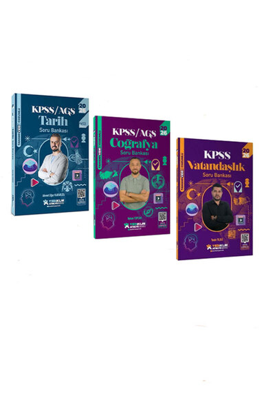 Yediiklim Yayınları 2026 KPSS Atölye Serisi Genel Kültür Tarih Coğrafya Vatan...
