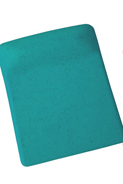 usin Turquoise Sand Pattern Wrist Supported Non-Slip Base Computer Notebook Mouse Pad - Mousepad with Wristband