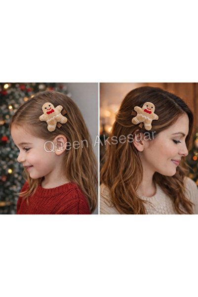 QUEEN AKSESUAR Μονότεματο χαριτωμένο αφράτο βελούδινο μπισκότο με αγκράφα για...