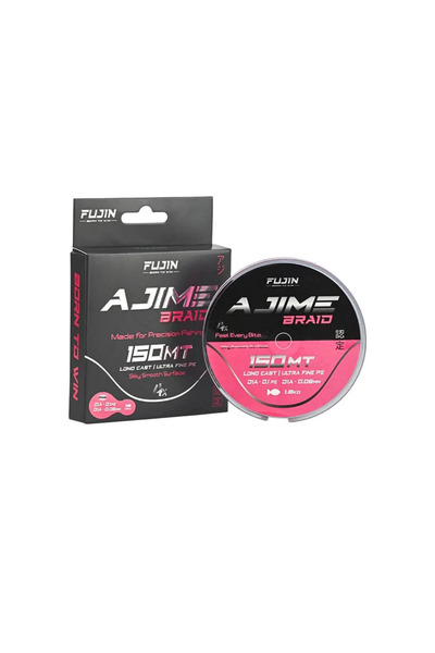 Fujin Ajime Braid 4x 150 Mt Pink İp Misina