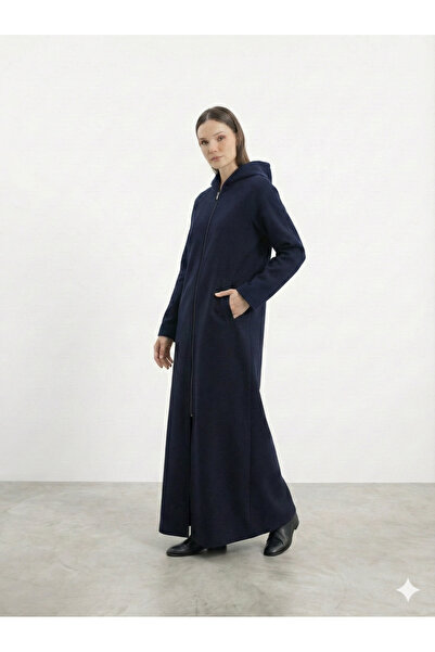 Vivezza Tiftiklenmeyen İthal Kaşe Ferace 7054