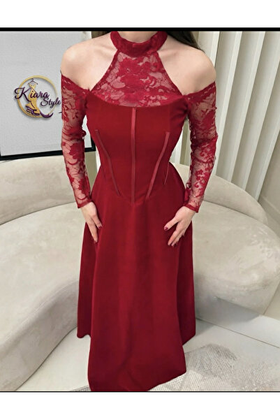 Klar Elegant dress. Red.