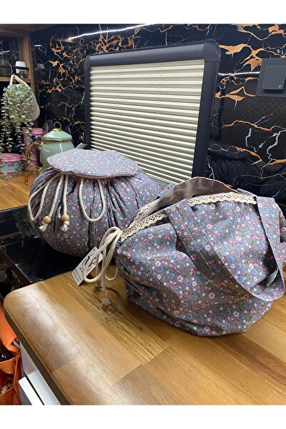 NESLİHAN HOBİ ATÖLYESİ Yogurt Fermentation Container, Mat, Matting 5-7 Liter & Pot and Glassware Carrying Bag 2-Piece Set