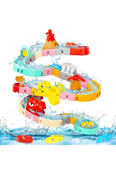 Sumkyle ألعاب استحمام على شكل ديناصورات