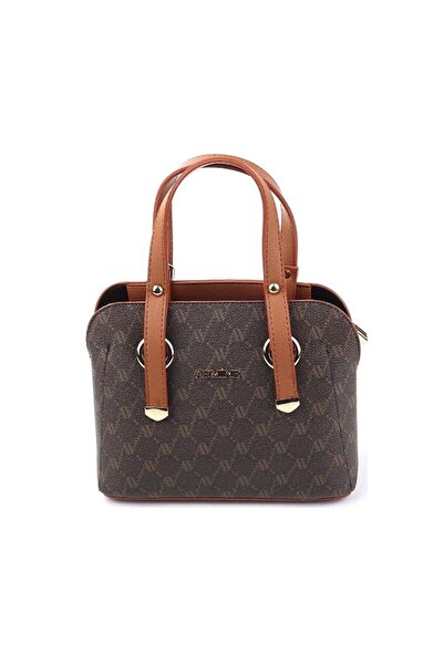 Armine Bag 364 Brown with Dots