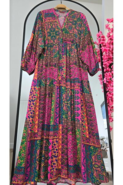 PREMİER VİE Tesettur New Season Summer Viscosine Dress