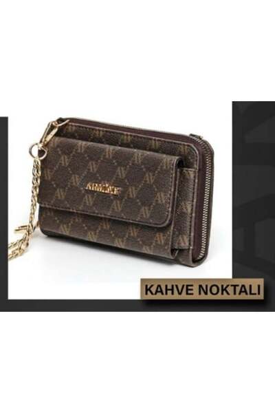 Armine Bag 324 Brown with Dots