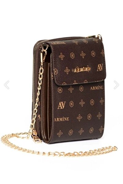 Armine Bag 266 Brown Printed