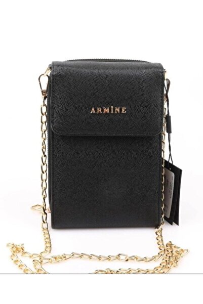 Armine Bag 266 Black Pi̇a
