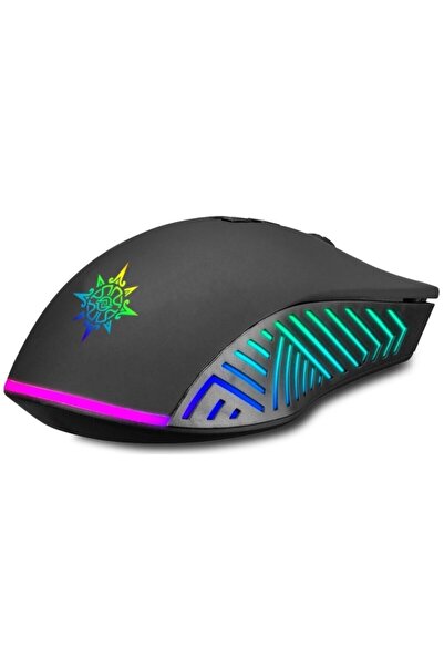 ATAsoft Rgb 6400 Dpı Örgü Kablolu Macrolu Driverli Gaming Oyuncu Mouse
