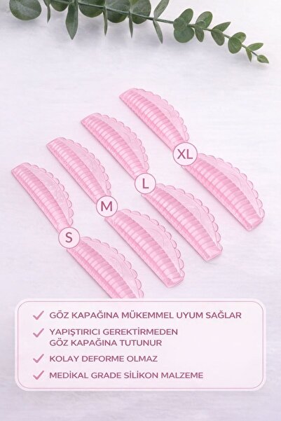 alaraycosmetics 4 Çift Kendinden Yapışkanlı Akıllı Kirpik Lifting & Laminasyo...